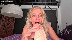 Holy! Prolapse granny gives oily massage turning into hot anal