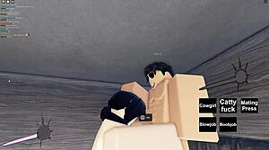 Slutty Roblox Girl Gets Fucked Hard