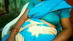 wow, indian aunty gets fucked by house owner with monster cock while cleaning