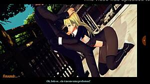 girlfriend plays nun game with friend in naughty roleplay