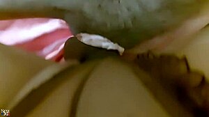 French Amateur in Tight Red Satin Dress and Lingerie Feels Every Deep Thrust