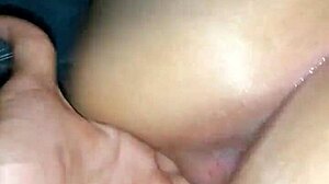 My cousin loves my 20cm dick and cums hard on it