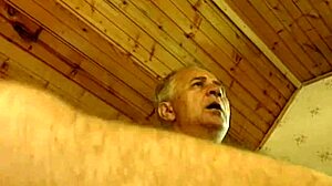 Hairy Pussy Blonde Mature Fucked By Two Cocks