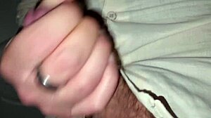 Ansima Moans As Huge Cock Cums, Open Mouth And Drink Sperm!