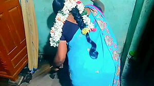 wow, indian aunty gets fucked by house owner with monster cock while cleaning