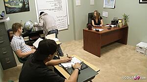 Young Guy Seduces Cougar Teacher Devon Lee