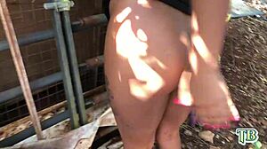 Ass Pain Eater Attacks Again, Takes Married Woman to Woods, Fucks Her Ass