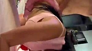 Does this blue-eyed latina love getting fucked hard?