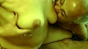 Hairy Pussy Blonde Mature Fucked By Two Cocks