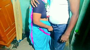 wow, indian aunty gets fucked by house owner with monster cock while cleaning