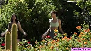 nasty lesbian trainer facesitted by her client