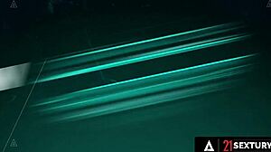 21 Sextury - Gorgeous Kaisa Nord gets double penetrated by two hard cocks