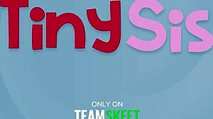 Petite Step Ter Sneaks Huge Cock Cum