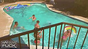 23yo College Football Qb Jock Fucks Tiny 18+ Tight Fan Puss