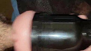 Watch this fleshlight stroke session with big cock