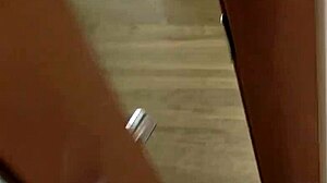 daddy expertly fucks my big tits and pussy in stockings