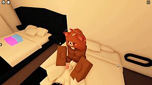 Femboy Takes Monster Cock Blowjob And Ass