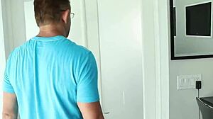 Teen in lingerie gets fucked with big ass