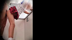 Invite a Una Escort Mexicana a Mi Casa Camara Espia Real for Doggystyle Fucking