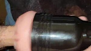 Watch this fleshlight stroke session with big cock