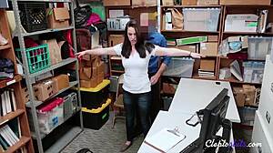 Dirty Shoplifter Feels Relief Fucking Officer to Freedom