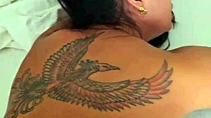 Kalena Mitrak gets fucked doggystyle while follower jerks off!