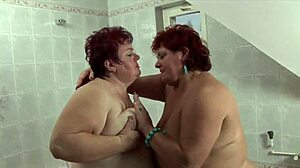 the red twins enjoy inserting a heel and sparkling bottle during solo masturbation