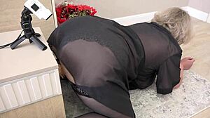 Amateur Camera Watches Curvy Milf Fuck Dildo And Record Pawg Video