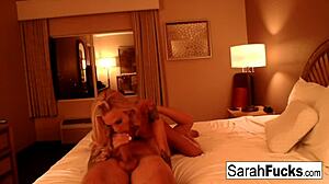 Sarah Surprises Boyfriend With Kinky Maid Threesome