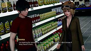 My bully is my lover with big tits and ass in this episode.