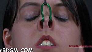 Seductive Brunette Spreads Legs for Hardcore Masturbation Blowjob and Fetish Action!