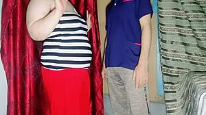 Did this Muslim BBW really take it in the ass doggy style for a meter connection?