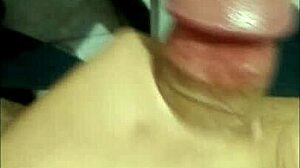 Trying not to cum while masturbating in this intense session.