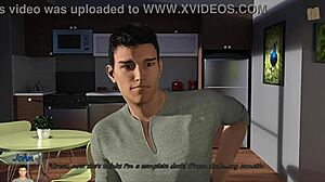 Redhead Gina Gets Big Tit Fuck In 3D Amateur Scene