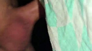 Wife jerks, blows, and fucks in doggystyle until cum covers her asshole