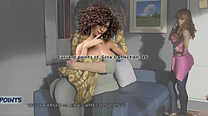 Redhead Gina Gets Big Tit Fuck In 3D Amateur Scene