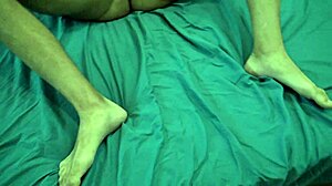 Hairy Stepmom's Passionate Visit to Stepson's Bedroom Leads to Intense Cumshot