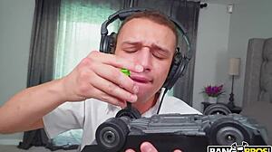 Watch this spy cam threesome with shaved pussies