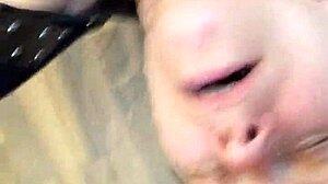 I cum in her mouth while fuck buddy takes her arse - fb1 😏