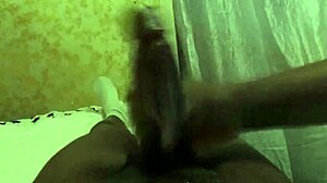 Slow Handjob on Black Cock Hints at More