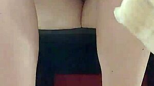 Stepsister Tries Shoes After Workout, Flashing Dirty Feet And Panties. Spy On Her?