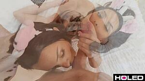 Anal Slut Milking Big Cock with All Holes.