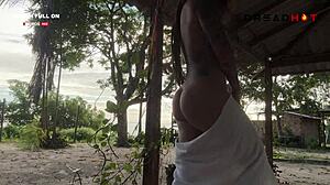 i woke up horny and masturbated secretly while my friend was in the room.