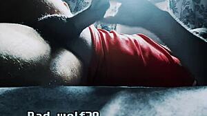 Wow, Bad Wolf28 Strokes His Penis In Uncensored Public Handjob Scene!