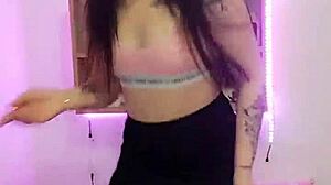Hey, check this Brazilian girl shaking her big ass while dancing funk in a steamy homemade clip!