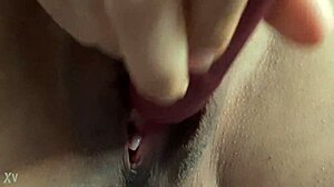 my wife enjoys a relaxing session with a dildo, turn up the volume to hear