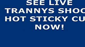 Shemale Webcam Show With Hot Cumshot Explosion on Display