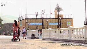 naked ride in public for fun