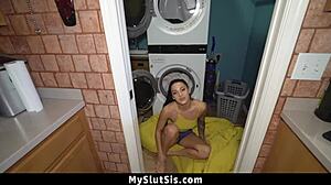 i get into hardcore action with my stepsister's big round booty in doggystyle