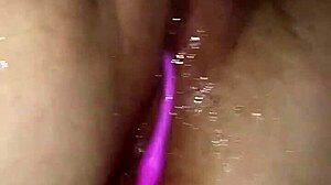 Wife Intensely Spreading Pussy With Toys And Dildo